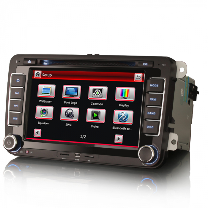 Navigatie auto, Pachet dedicat VW EOS Golf 5/6 Polo Passat Tiguan T5 Multivan Seat [7]