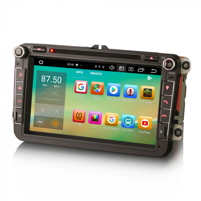 Navigatie auto, Pachet dedicat VW Golf Passat Polo Bora Seat Peugeot 307, android 12 [3]