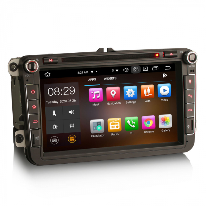 Navigatie auto, Pachet dedicat VW Golf Passat Polo Bora Seat Peugeot 307, android 12 [4]