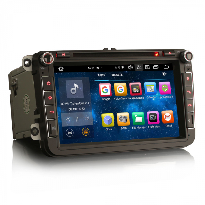 Navigatie auto, Pachet dedicat VW Golf Passat Polo Bora Seat Peugeot 307, android 12 [7]