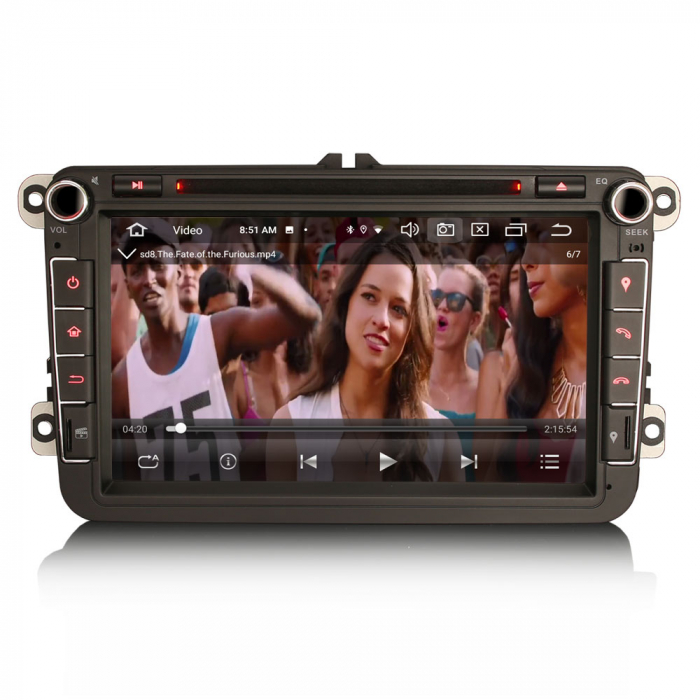 Navigatie auto, Pachet dedicat VW Golf Passat Polo Bora Seat Peugeot 307, android 12 [6]