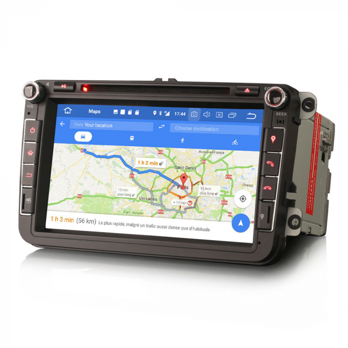 Navigatie auto, Pachet dedicat VW Golf Passat Polo Bora Seat Peugeot 307, android 12 [8]