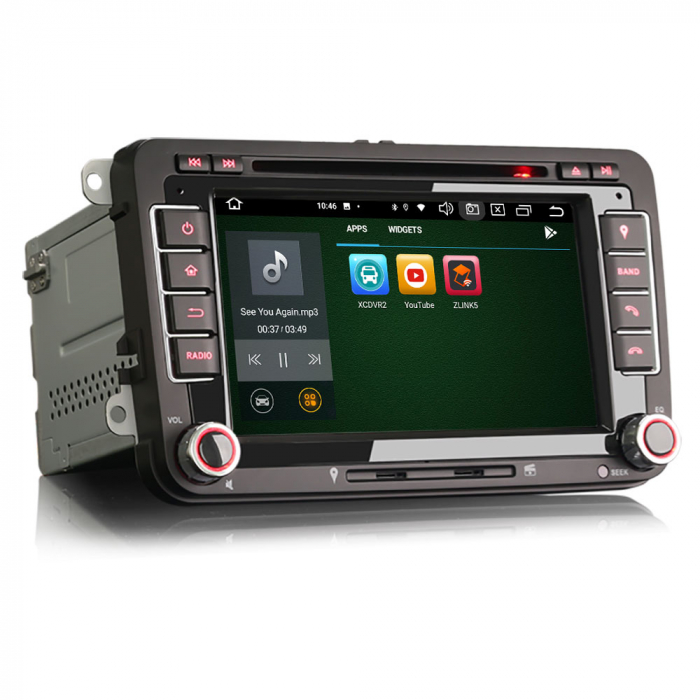 Navigatie auto, Pachet dedicat VW Golf Passat Tiguan Polo Eos Seat Skoda, Android 13 [6]