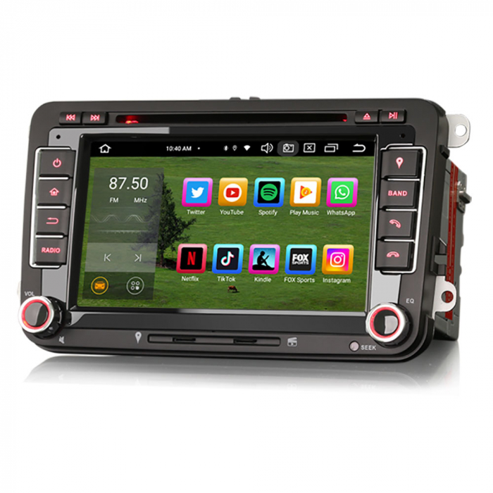 Navigatie auto, Pachet dedicat VW Golf Passat Tiguan Polo Eos Seat Skoda, Android 13 [4]
