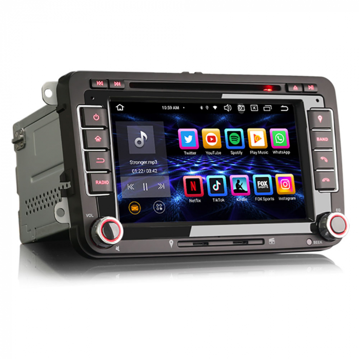 Navigatie auto, Pachet dedicat VW Golf Passat Tiguan Polo Eos Seat Skoda, Android 13 [2]