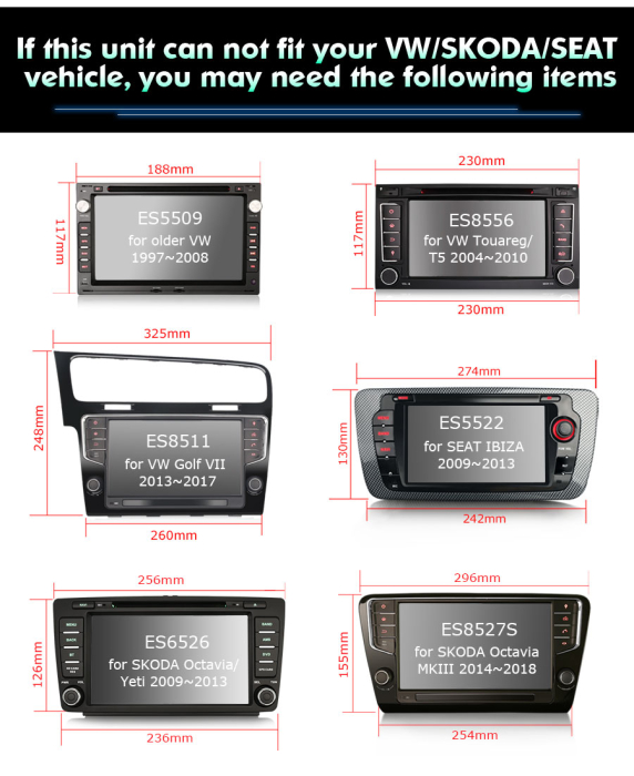 Navigatie auto, Pachet dedicat VW Golf Plus Jetta V Bora EOS Seat Alhambra Skoda Superb, Android 14 [18]