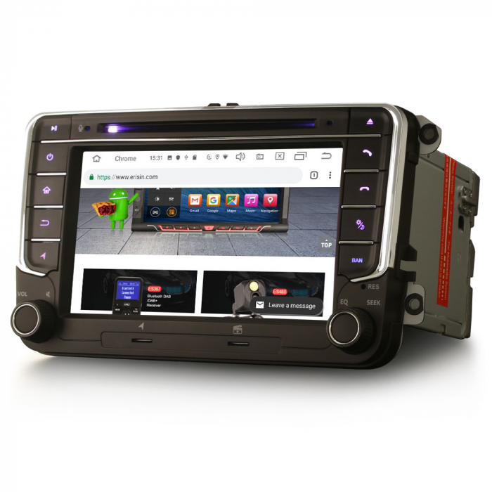 Navigatie auto, Pachet dedicat VW Skoda Seat,7 inch, Android 10 [3]