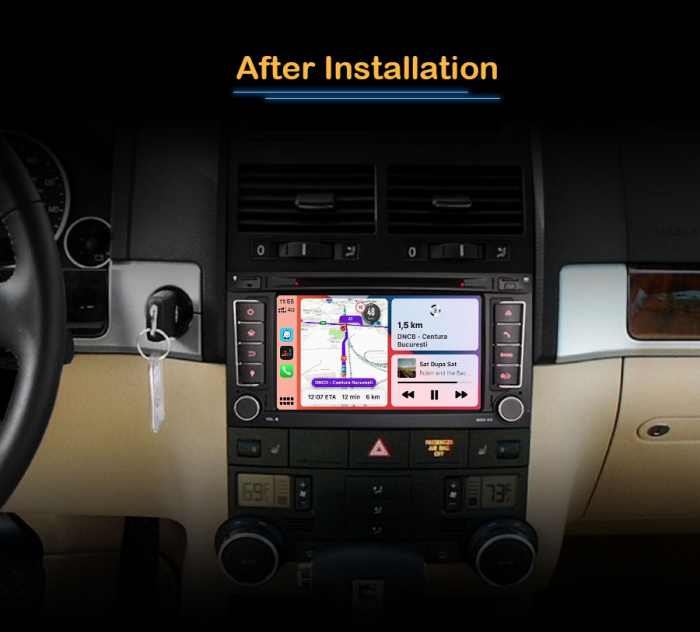 Navigatie auto, Pachet dedicat VW TOUAREG T5 Multivan, Android 13 [11]
