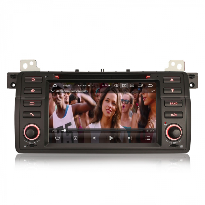 Navigatie auto, Pachet dedicat BMW E46, 7 Inch, Octa Core [8]