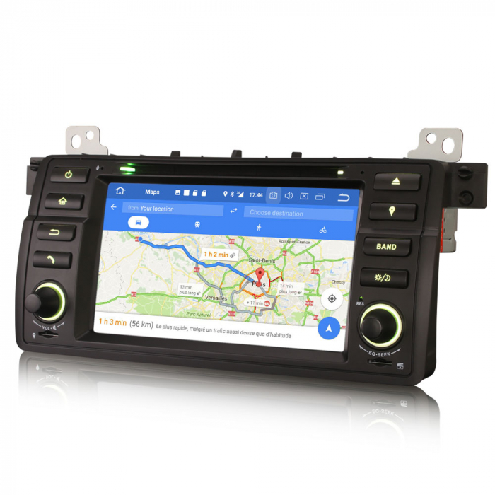 Navigatie auto, Pachet dedicat BMW E46, 7 Inch, Octa Core [10]
