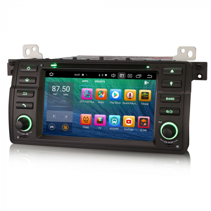 Navigatie auto, Pachet dedicat BMW E46, 7 Inch, Octa Core [2]