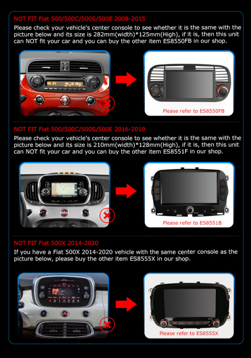 Navigatie auto, Pachet dedicatFiat 500L, Android 13, 7 inch [12]