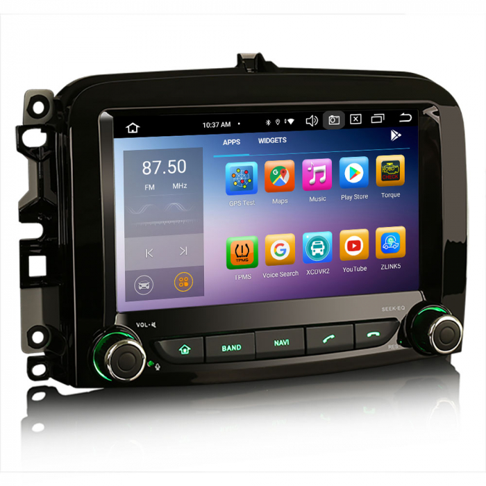 Navigatie auto, Pachet dedicatFiat 500L, Android 13, 7 inch [8]