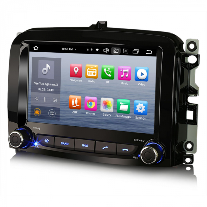 Navigatie auto, Pachet dedicatFiat 500L, Android 13, 7 inch [4]