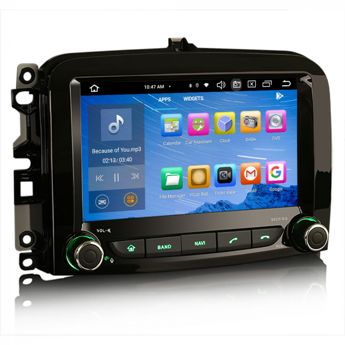 Navigatie auto, Pachet dedicatFiat 500L, Android 13, 7 inch [2]