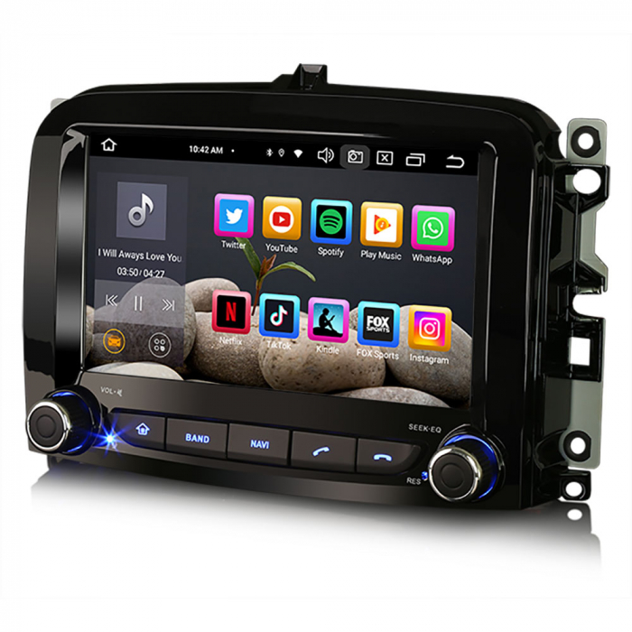 Navigatie auto, Pachet dedicatFiat 500L, Android 13, 7 inch [5]