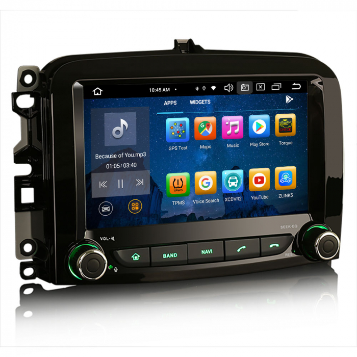 Navigatie auto, Pachet dedicatFiat 500L, Android 13, 7 inch [3]