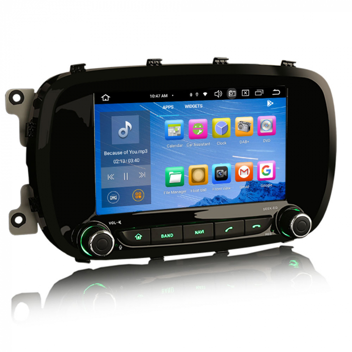 Navigatie auto, Pachet dedicatFiat 500X, Android 13, 7 inch [7]