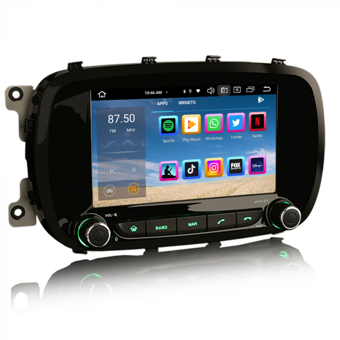 Navigatie auto, Pachet dedicatFiat 500X, Android 13, 7 inch [2]