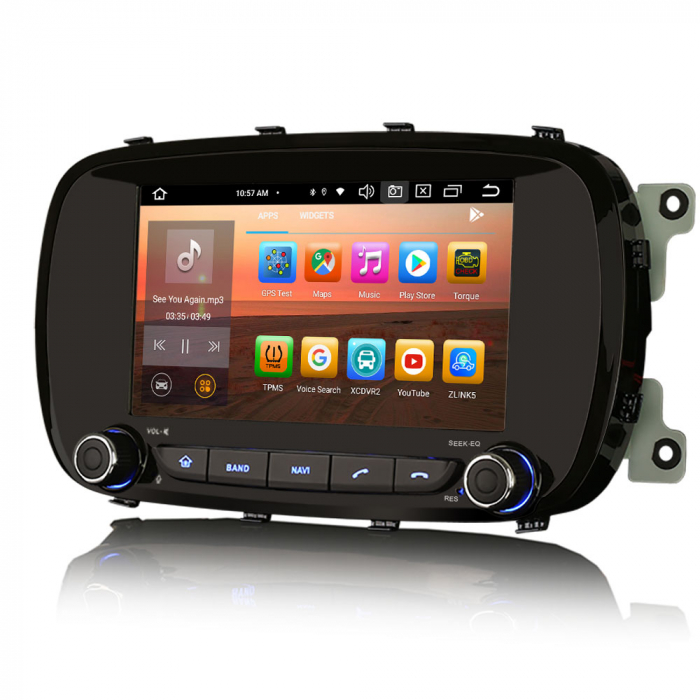 Navigatie auto, Pachet dedicatFiat 500X, Android 13, 7 inch [4]