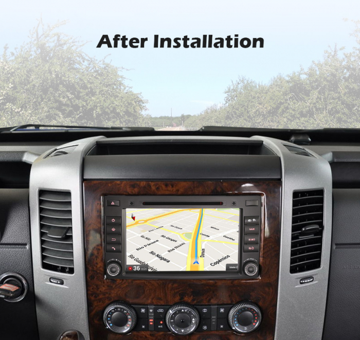 Navigatie auto, Pachet dedicat Mercedes Benz Sprinter Viano Vito , 8 Inch, Octa Core [12]