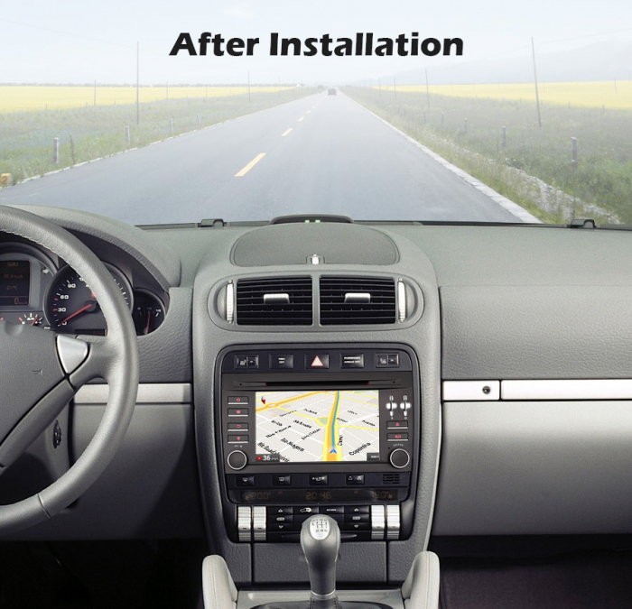 Navigatie auto, Pachet dedicat Porsche Cayenne, Android 10, 7 inch, Octa Core [11]