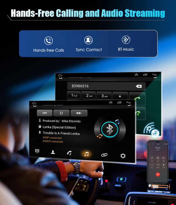 Navigatie auto universala 2DIN,(Nissan) 7 inch, Android 11 [13]
