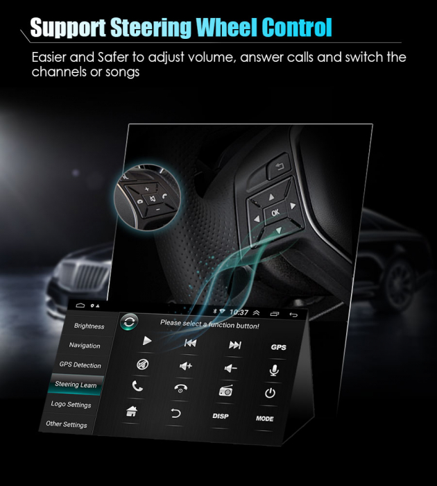 Navigatie auto universala 2DIN,(Nissan) 7 inch, Android 11 [12]