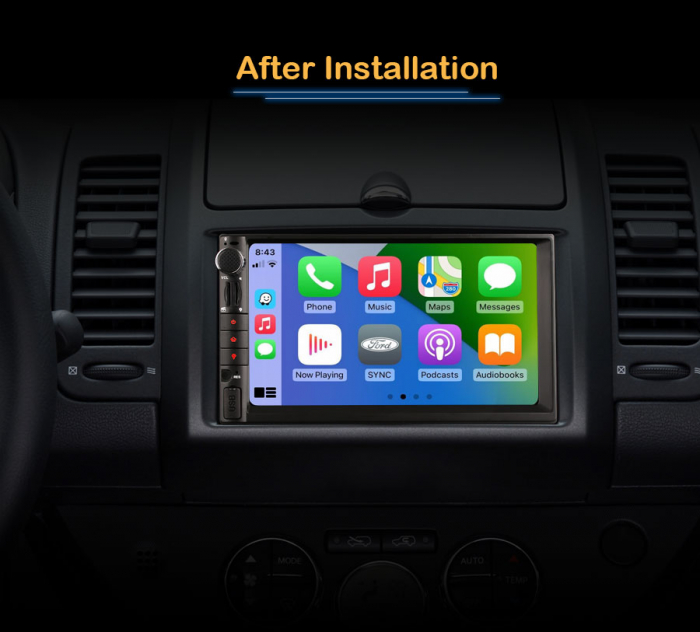 Navigatie auto universala 2DIN,(Nissan) 7 inch, Android 13 [11]
