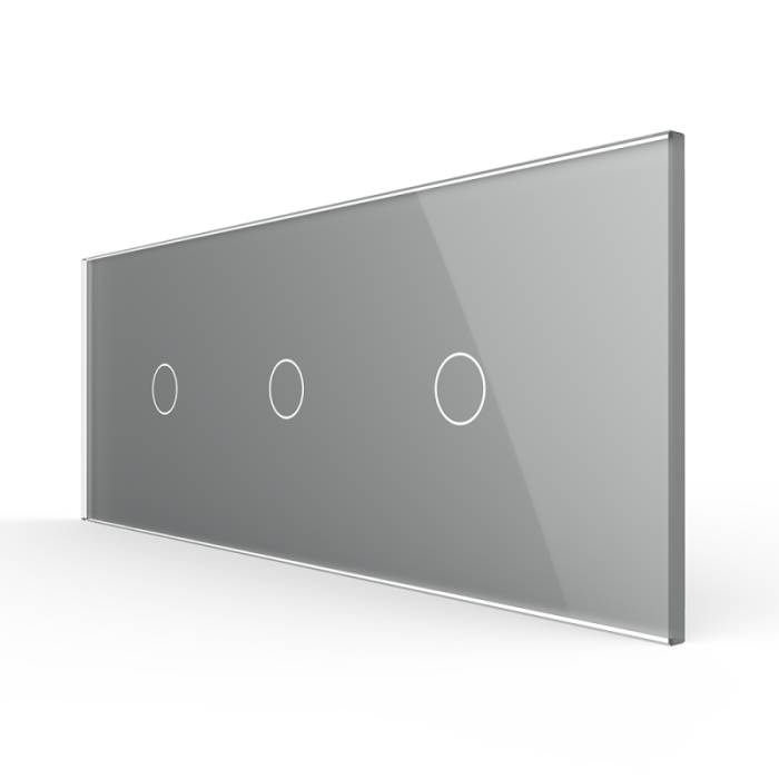 Panou intrerupator simplu + simplu  +  simplu pentru doza 6M [4]