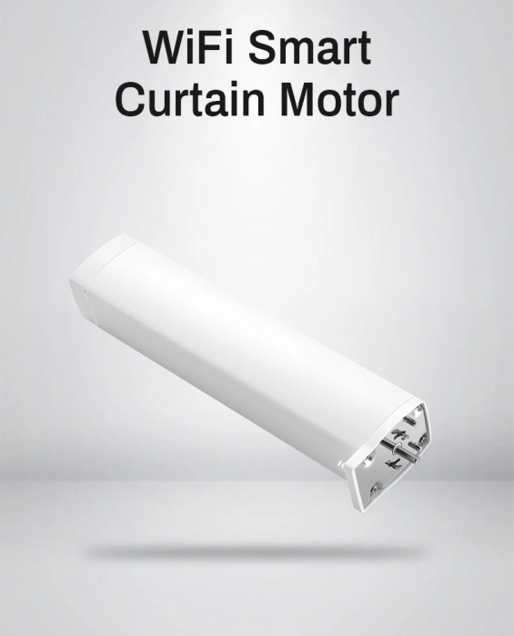 Sina draperii inteligente smart extensibila 1.8-3m, motor inteligent smart WiFi, control din app mobila Tuya, control telecomanda BT [5]