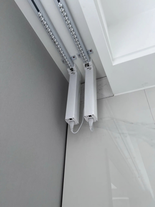 Sina draperii inteligente smart extensibila 1.8-3m, motor inteligent smart WiFi, control din app mobila Tuya, control telecomanda BT [7]