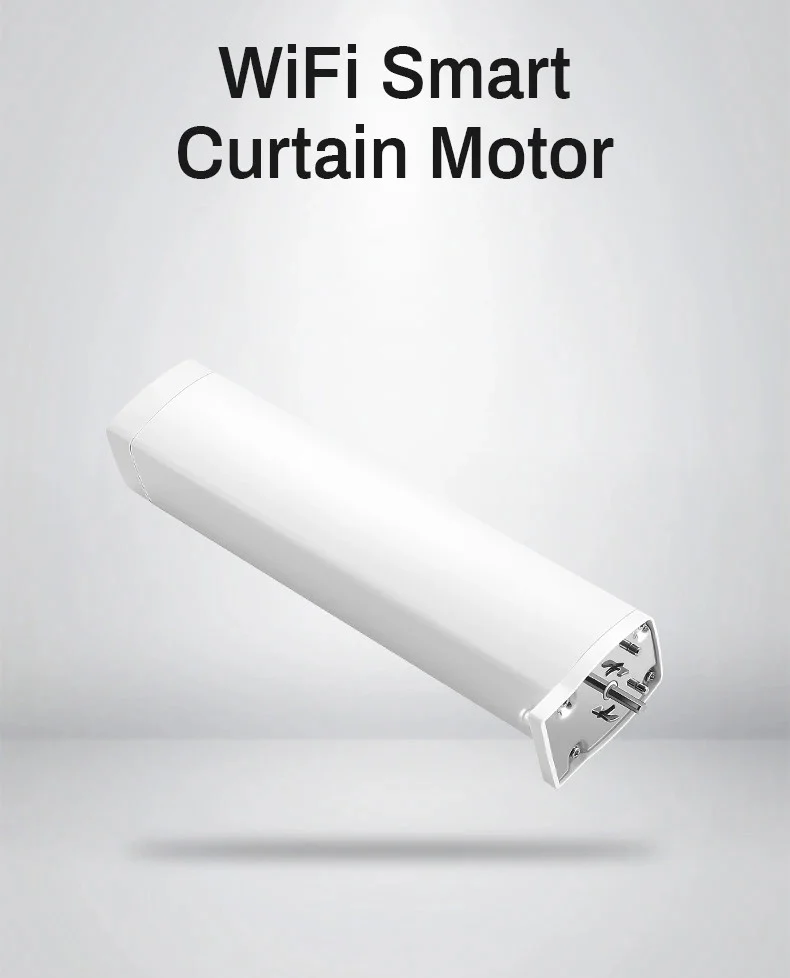 Sina draperii inteligente smart extensibila 2.3-4m, motor inteligent smart WiFi, control din app mobila Tuya, control telecomanda BT [5]