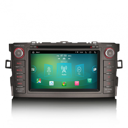 TOYOTA - Pachet dedicat TOYOTA AURIS COROLLA ALTIS,7 inch, Android 11, Octa Core