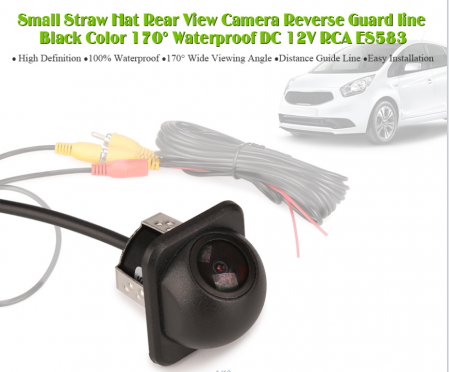 Navigatii - Accesorii - Camera de marsarier cu unghi larg de 170°