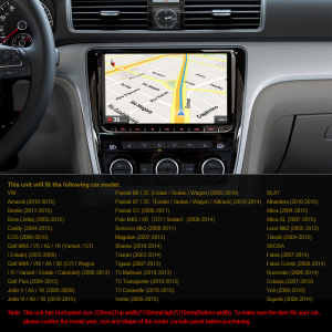 Navigatie auto 2 din, Pachet dedicat VW/SEAT/SKODA, Android 10 [4]