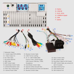 Navigatie auto, Pachet dedicat BMW, Android 10, GPS, WIFI,DAB+, 2GB RAM, 16GB memorie interna [7]