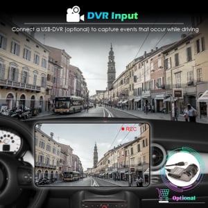 Navigatie auto universala/Multimedia player cu articulatie rotativa reglabila,10.1 inch, Android 10, Quad Core, 2Gb Ram [6]