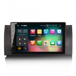 BMW - Navigatie auto 2 din, Pachet dedicat BMW 5 Series E39 E53 X5 M5 Navi 4G, Android 9.0 , WIFI+GPS, 9 inch,, DAB+,Quad core CPU, 4GB Ram,32GB memorie interna