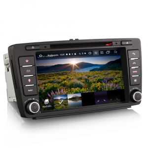 Navigatie auto, Pachet dedicat Skoda Superb Octavia, 8 inch, Android 11 [3]