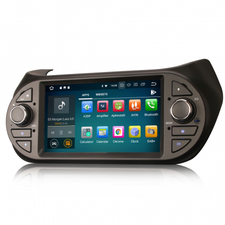 Navigatie auto, Pachet dedicat Fiat Fiorino Citroen Nemo Peugeot Bipper  ,7 inch, Android 10.0 [4]