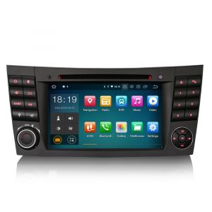 MERCEDES - Navigatie auto, Pachet dedicat Mercedes E Class W211 CLS Class W219, Android 10.0, 7 inch