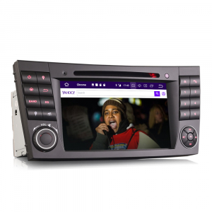 Navigatie auto, Pachet dedicat Mercedes E Class W211 CLS Class W219, Android 10.0, 7 inch [4]