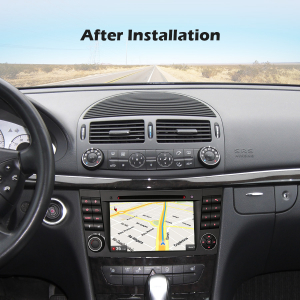 Navigatie auto, Pachet dedicat Mercedes E Class W211 CLS Class W219, Android 10.0, 7 inch [6]