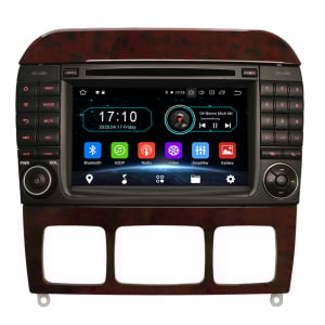 MERCEDES - Navigatie auto, Pachet dedicat Mercedes-Benz S-Class W220 CL-Class W215,7 inch, Android 10, Octa Core