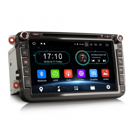 Navigatie auto 2 din, Pachet dedicat VW/SEAT/SKODA, Android 10, Quad Core [6]