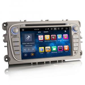 Navigatie auto, Pachet dedicat  Ford Mondeo Focus Galaxy S-MAX C-MAX ,7 inch, Android11, Octa Core [3]
