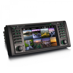 Navigatie auto, Pachet dedicat BMW E39 E53 Range Rover L322, Android 10.0, 7 Inch, Octa Core [2]