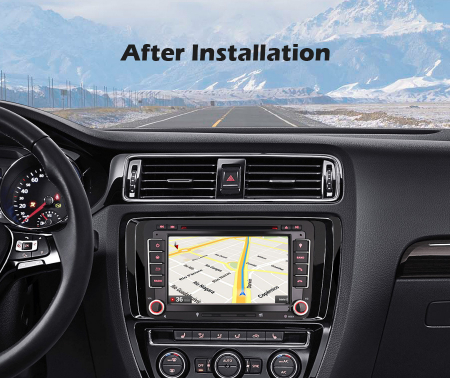 Navigatie auto dedicata VW Golf Jetta Passat Seat Skoda ,7" , Android 12 [9]