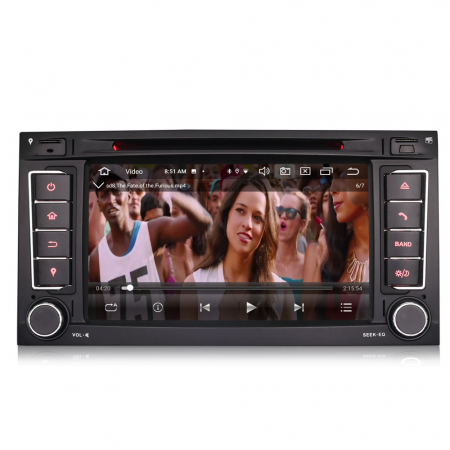 Navigatie auto 2 din, Pachet dedicat VW T5 Multivan TOUAREG, Android 12 [5]
